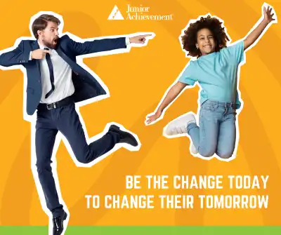 Be the change today to change their tomorrow image